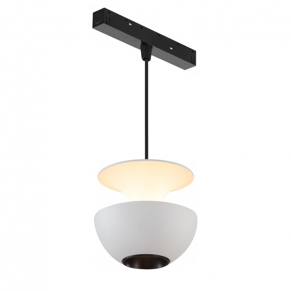Магнитный трековый светильник iLedex VISION 4822-012-D80-6W-38DG-3000K-WH_IX