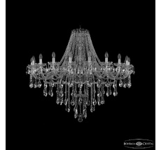 Хрустальная люстра Bohemia Ivele Crystal 1415/20/460 Ni_BI