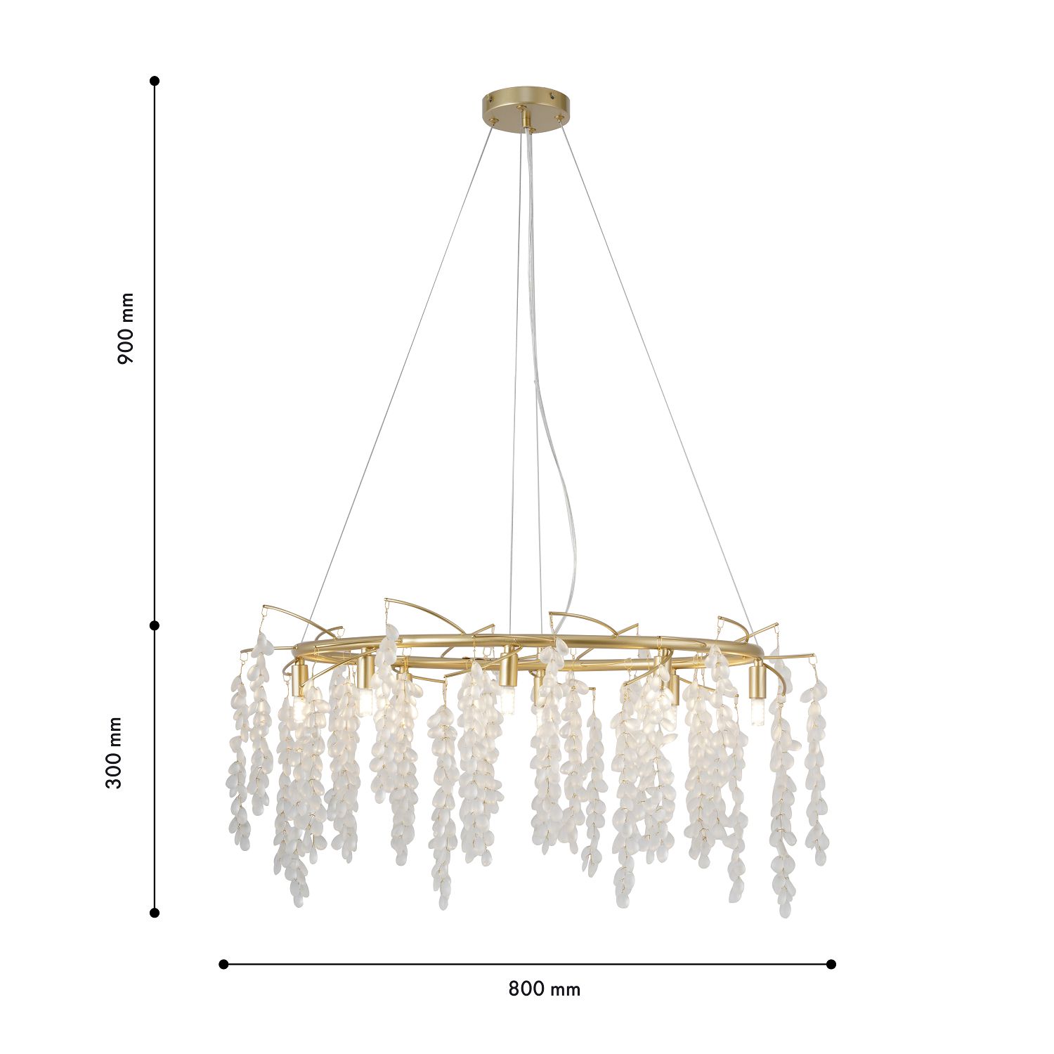 Подвесная люстра Favourite Desmi 4108-8C
