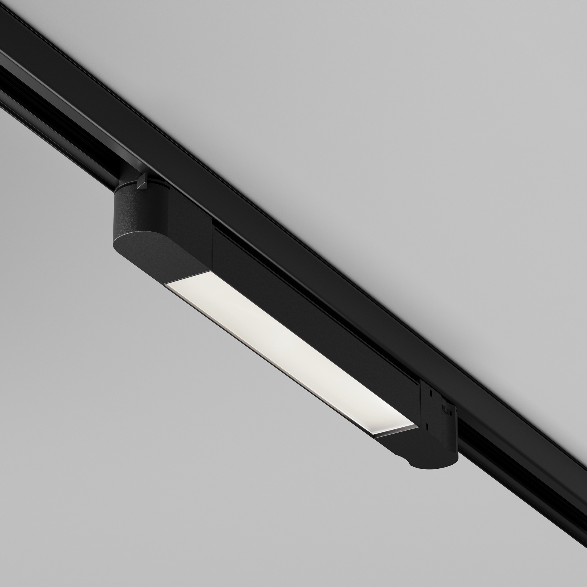 Трековый светильник трехфазный TRINITY Maytoni Basis TR196-3-10W4K-B_MY