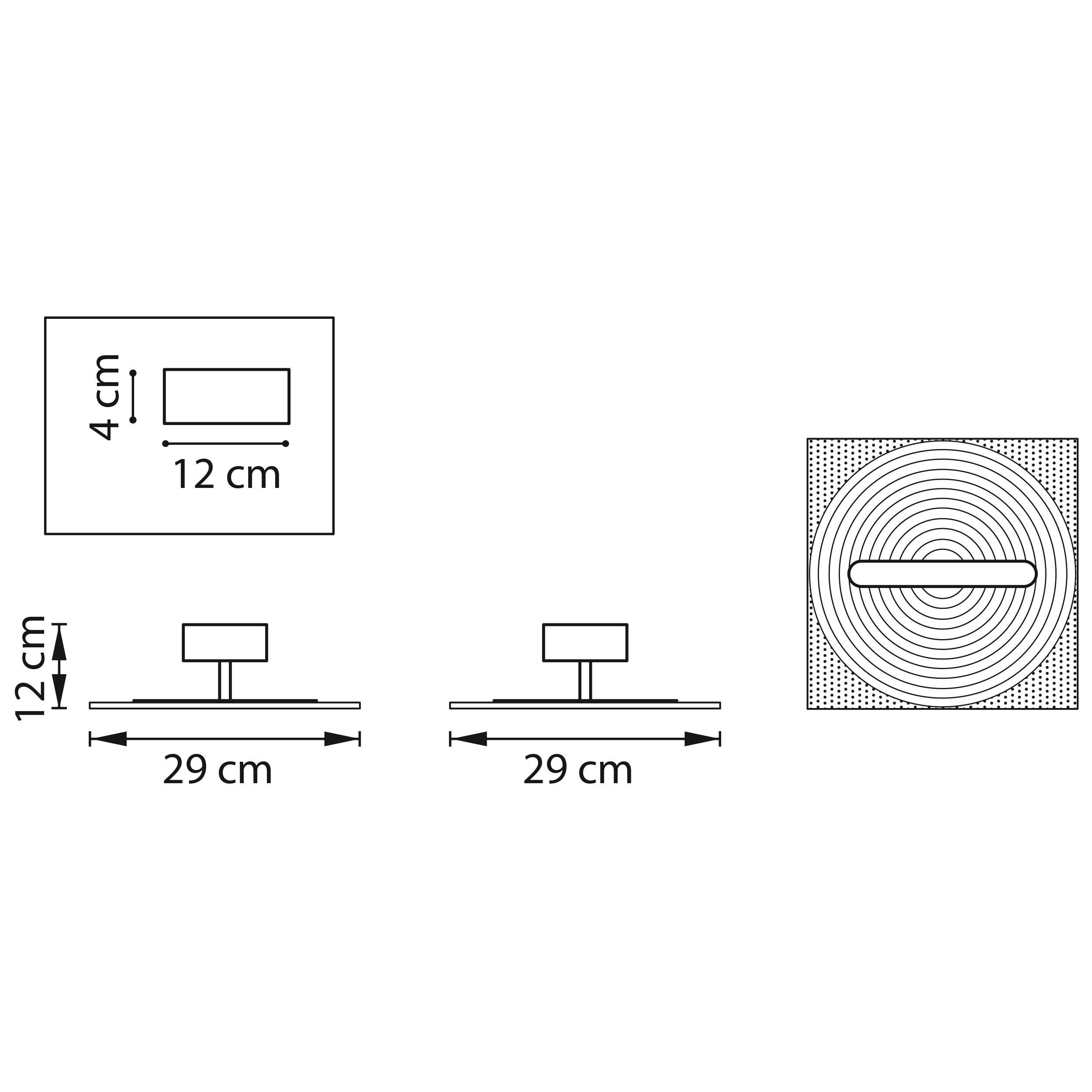 Потолочный светильник Lightstar Acrile 738043_LS