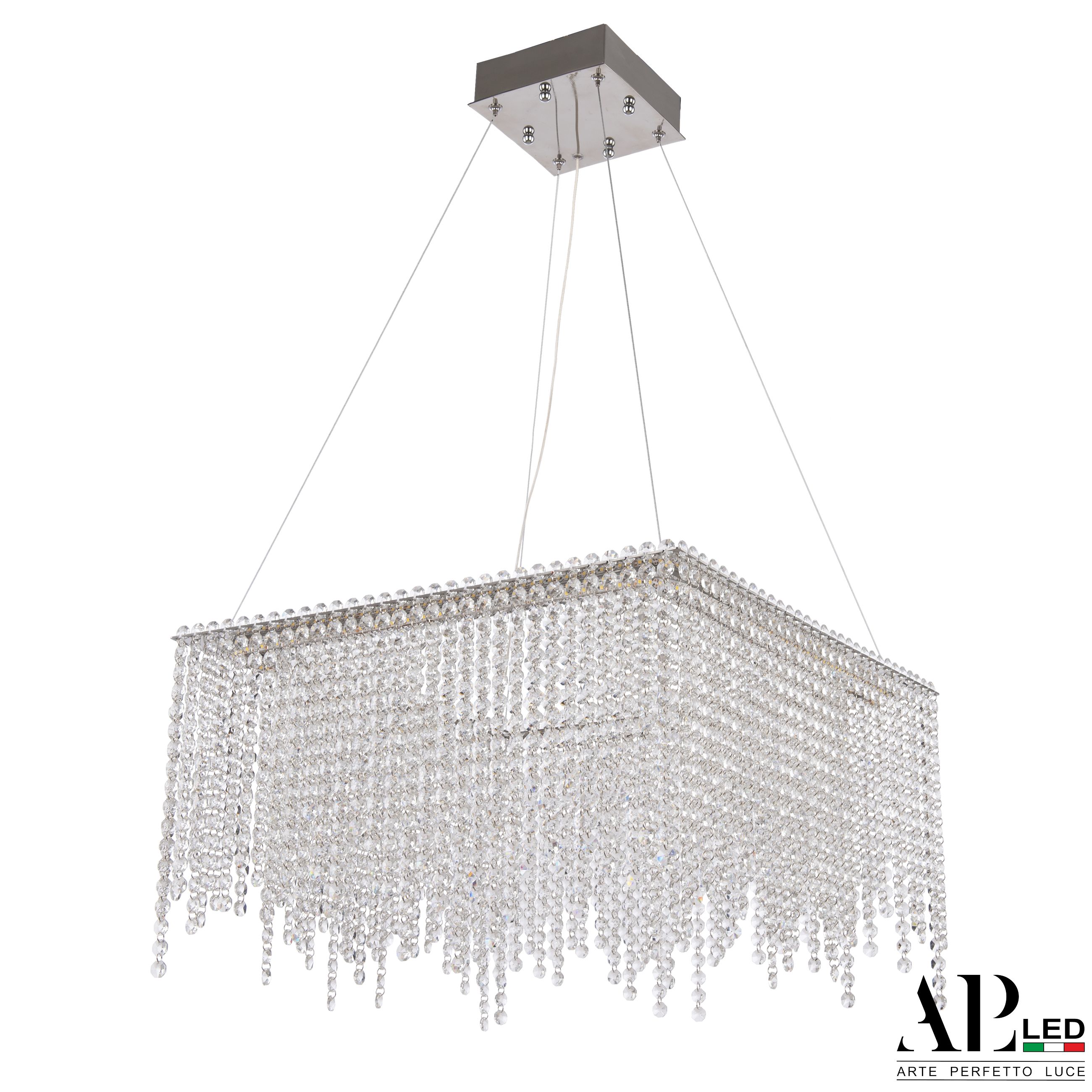 Хрустальная люстра APL LED Sicilia SH04.52.B.Ni.4000_BI