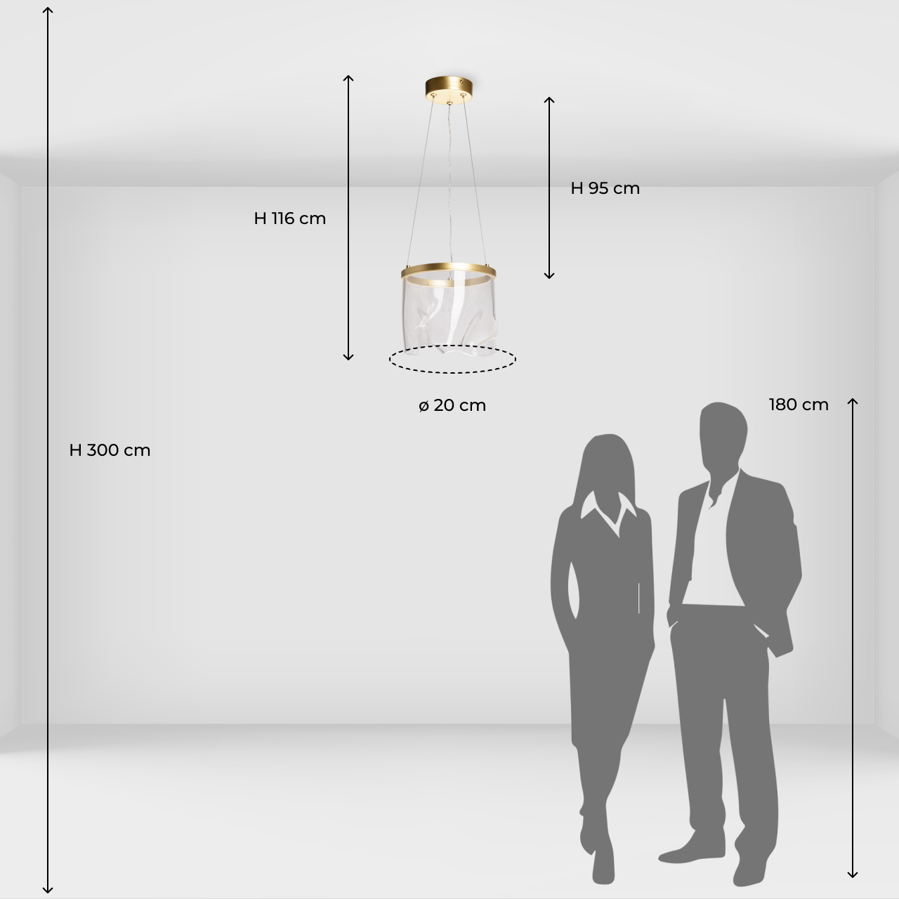 Подвесной светильник De City Конти 488013201_MW