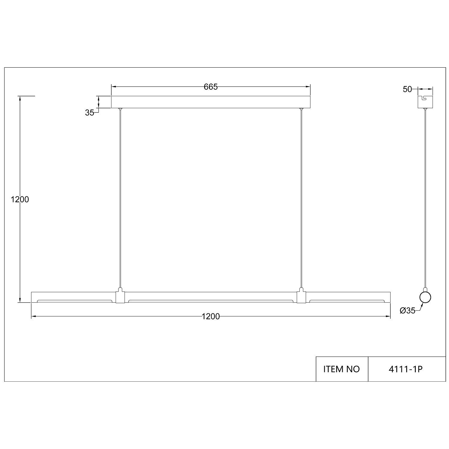 Подвесной светильник Favourite Cuero 4111-1P