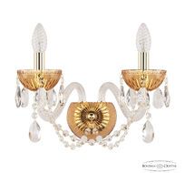 Бра Bohemia Ivele Crystal 5402B/2/165 G Amber/M-1G_BI
