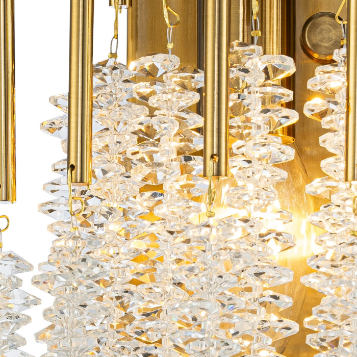 Настенные светильник хрусталь (12052/2W Gold) Indigo V000601