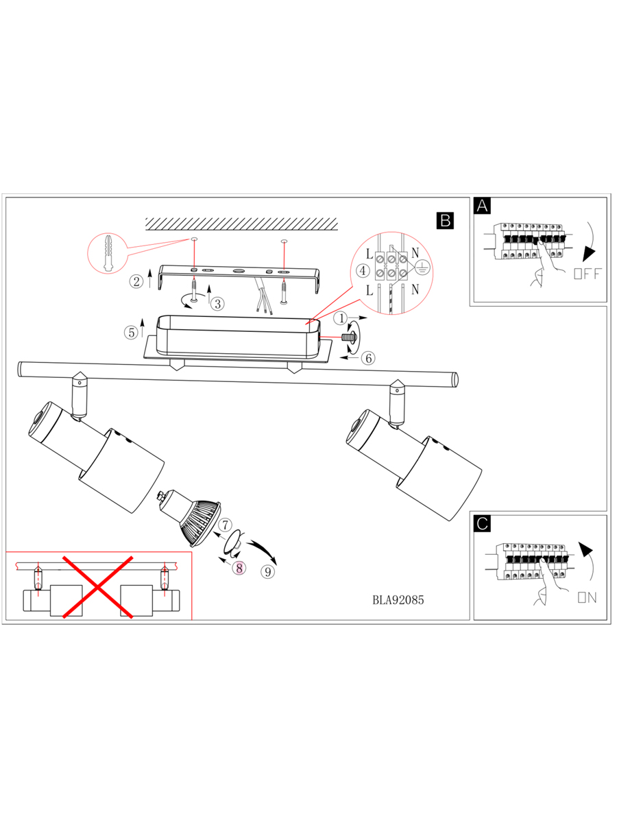 Спот Eglo DAVIDA 92085