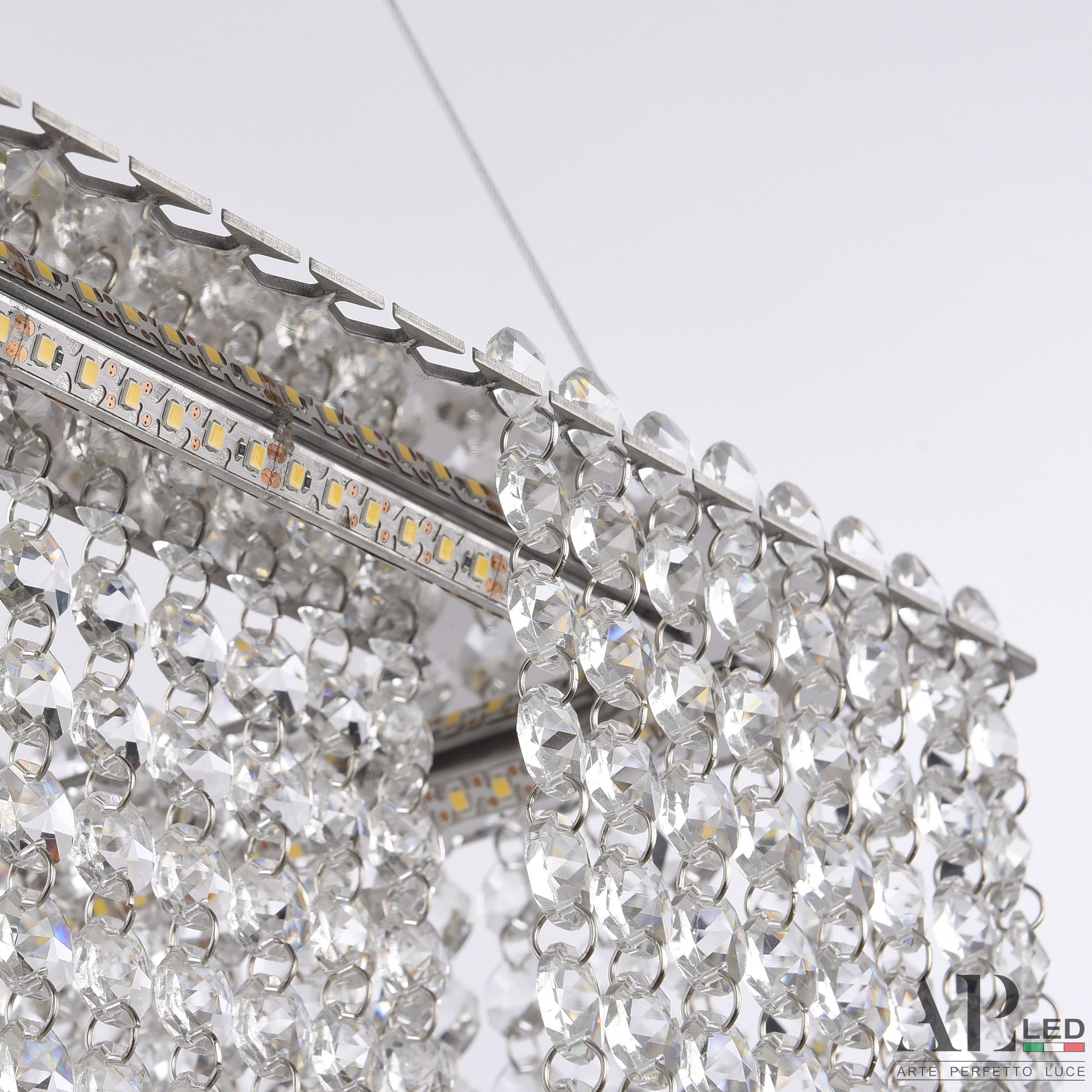 Хрустальная люстра APL LED Sicilia SH04.52.A.Ni.4000_BI