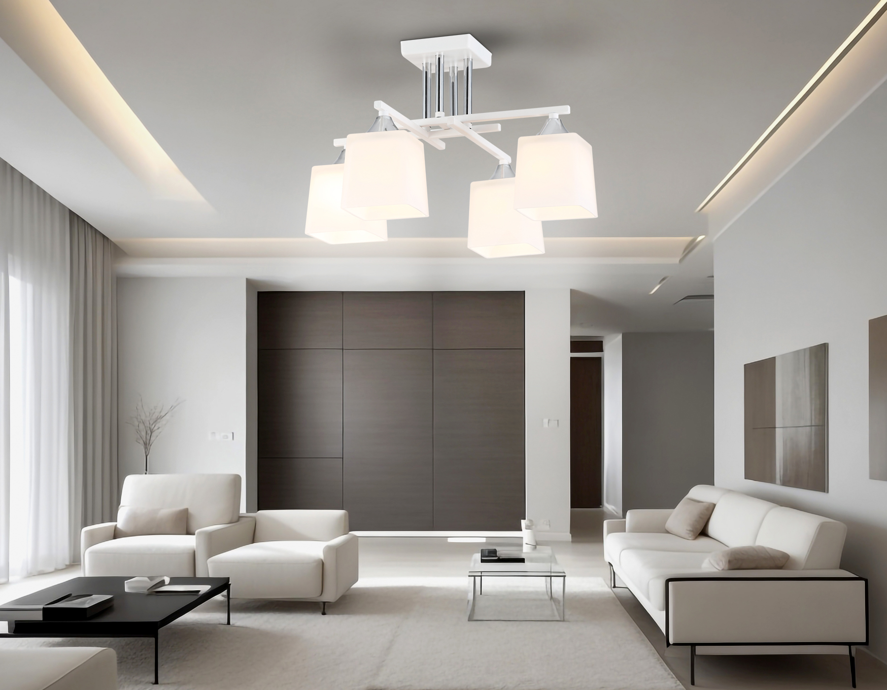 Потолочная люстра Ambrella Light TR TRADITIONAL TR303041_AMB
