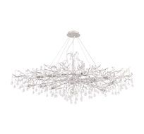 Подвесная люстра Crystal Lux REINA V2 SP12 L1500 SILVER PATINA_CR