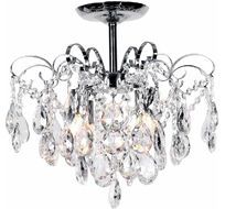Потолочная люстра хрустальная на штанге 1113/4PL E27*60W Escada 1113/4PL Chrome_ESC