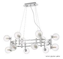 Подвесная люстра Crystal Lux LUXURY LUXURY SP12L CHROME_CR