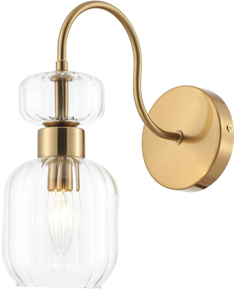 Бра 1141/1A E14*60W Antigue copper/Clear Escada 1141/1A Clear_ESC