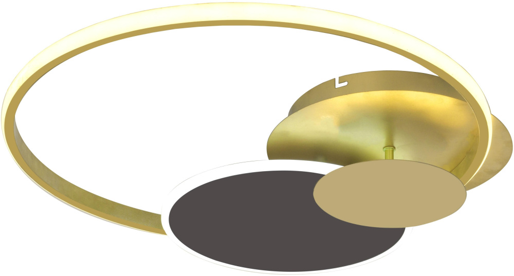 Потолочная люстра с пультом золотой (+ночной режим) с пультом светодиодная 10247/3 85W Gold/Coffee Escada 10247/3LED_ESC
