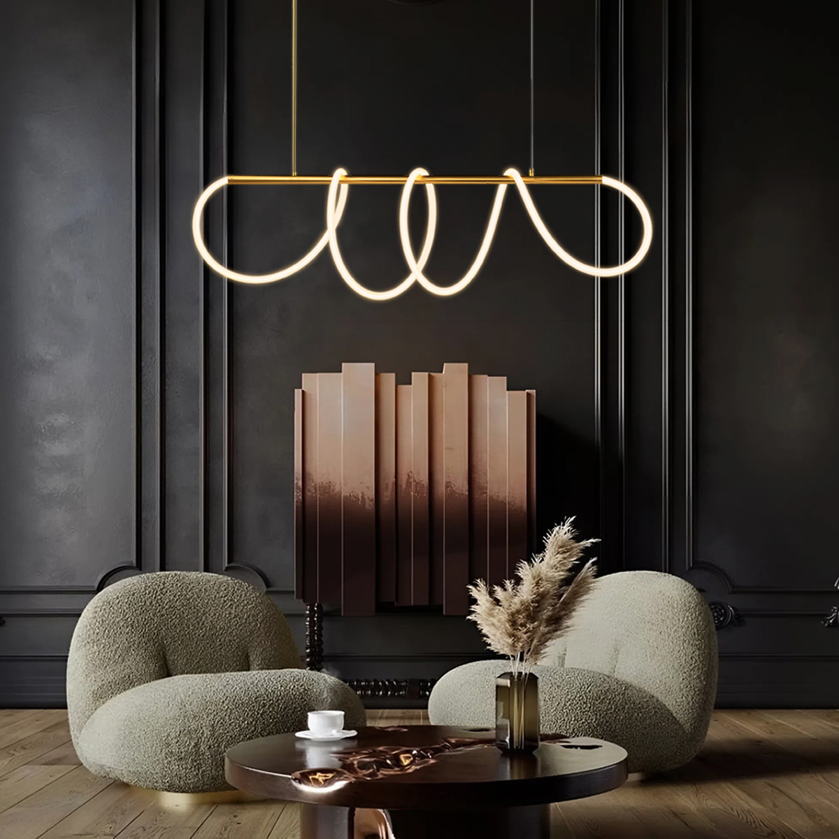 Подвесной светильник LOFT IT Thread 10388P/A Brass_LF