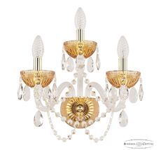 Бра Bohemia Ivele Crystal 5402B/2+1/165 G Amber/M-1G_BI