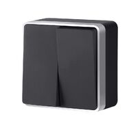 Выключатель двухклавишный Werkel Gallant a051142_WR