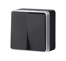 Выключатель двухклавишный Werkel Gallant a051142_WR