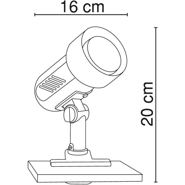 Настольная лампа Globo Basic 5497_GL