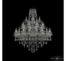 Хрустальная люстра Bohemia Ivele 1415/20+10+5/300/3d Ni_BI