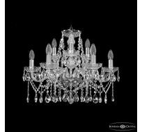 Хрустальная люстра Bohemia Ivele Crystal 1413/6+3/200 Ni_BI