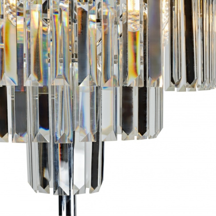 Торшер хрустальный каскадный 7382/5F iLamp 7382/5F CR_IP