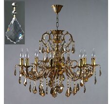 Хрустальная люстра Ambiente Ambient 8888/8 AB New Leaf_BZ