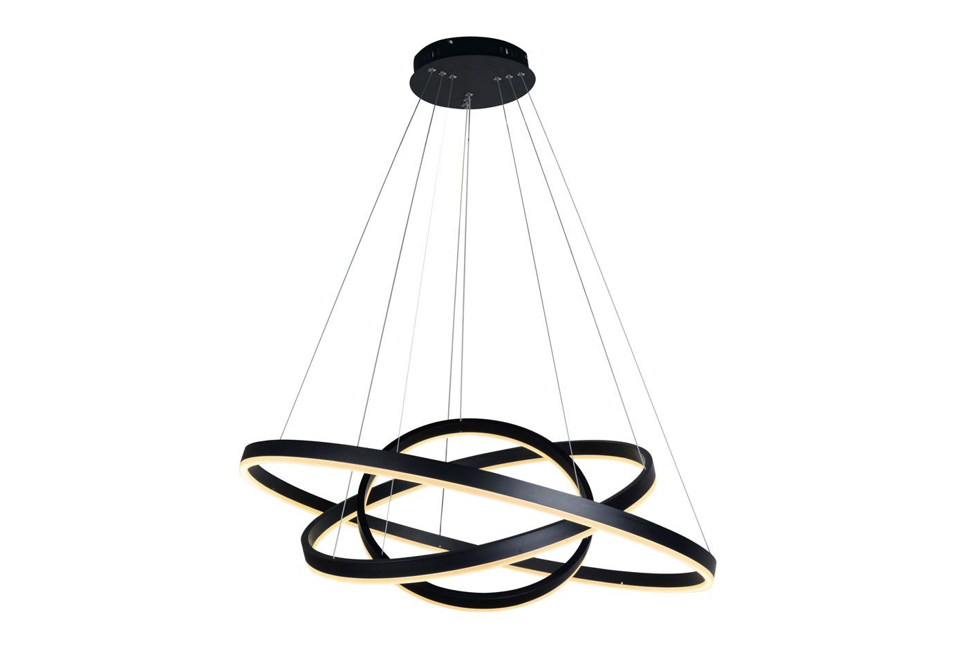 Подвесная люстра ILedex Orion LZ-230-1 114W BK_IX