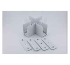 Трековый соединитель Х-образный Aployt APL.0283.10.04