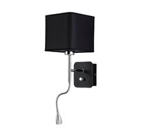 Бра Crystallux с подсветкой PABLO PACO AP2 CHROME/BLACK_CR