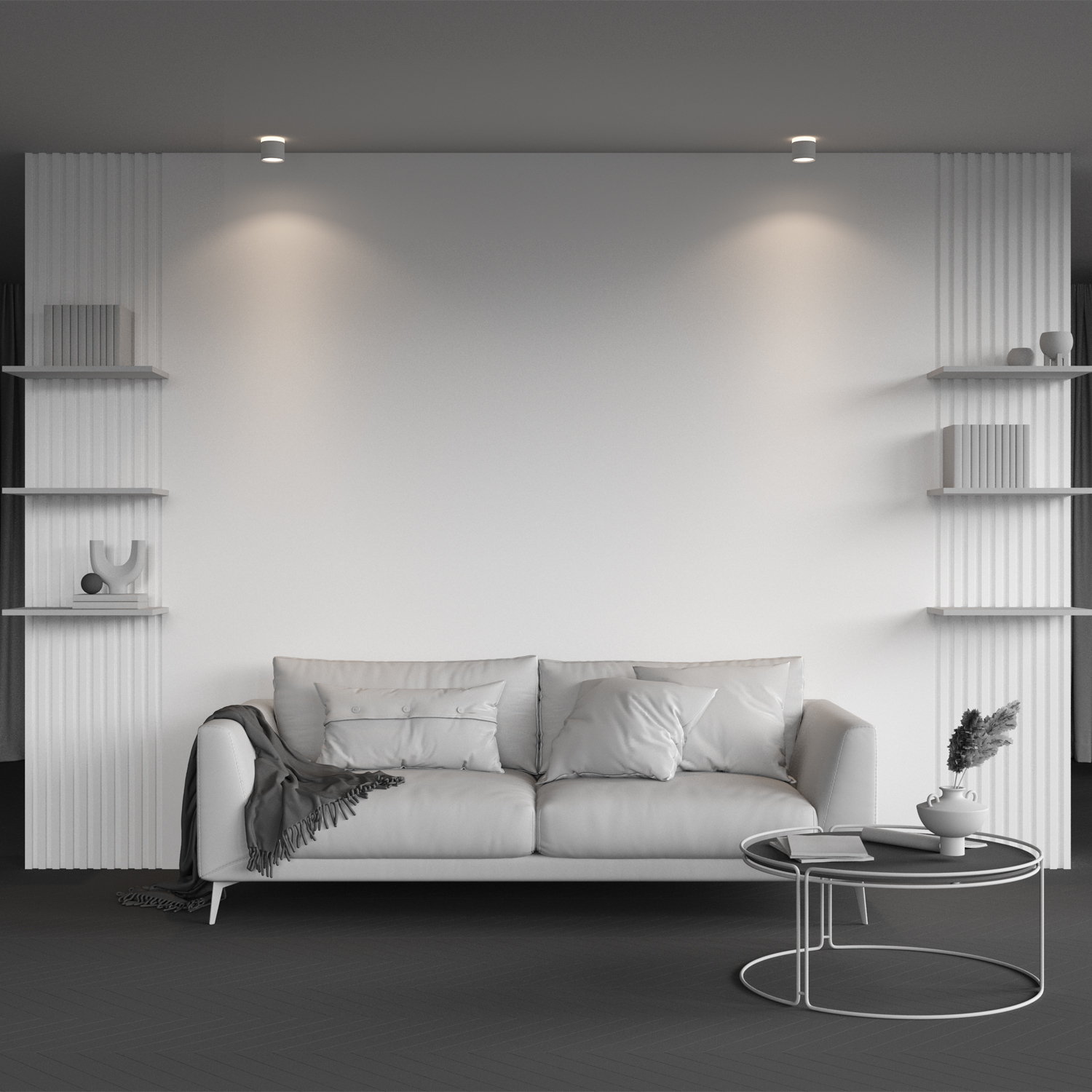 Накладной светильник Maytoni Pauline C120CL-GX53-W_MY