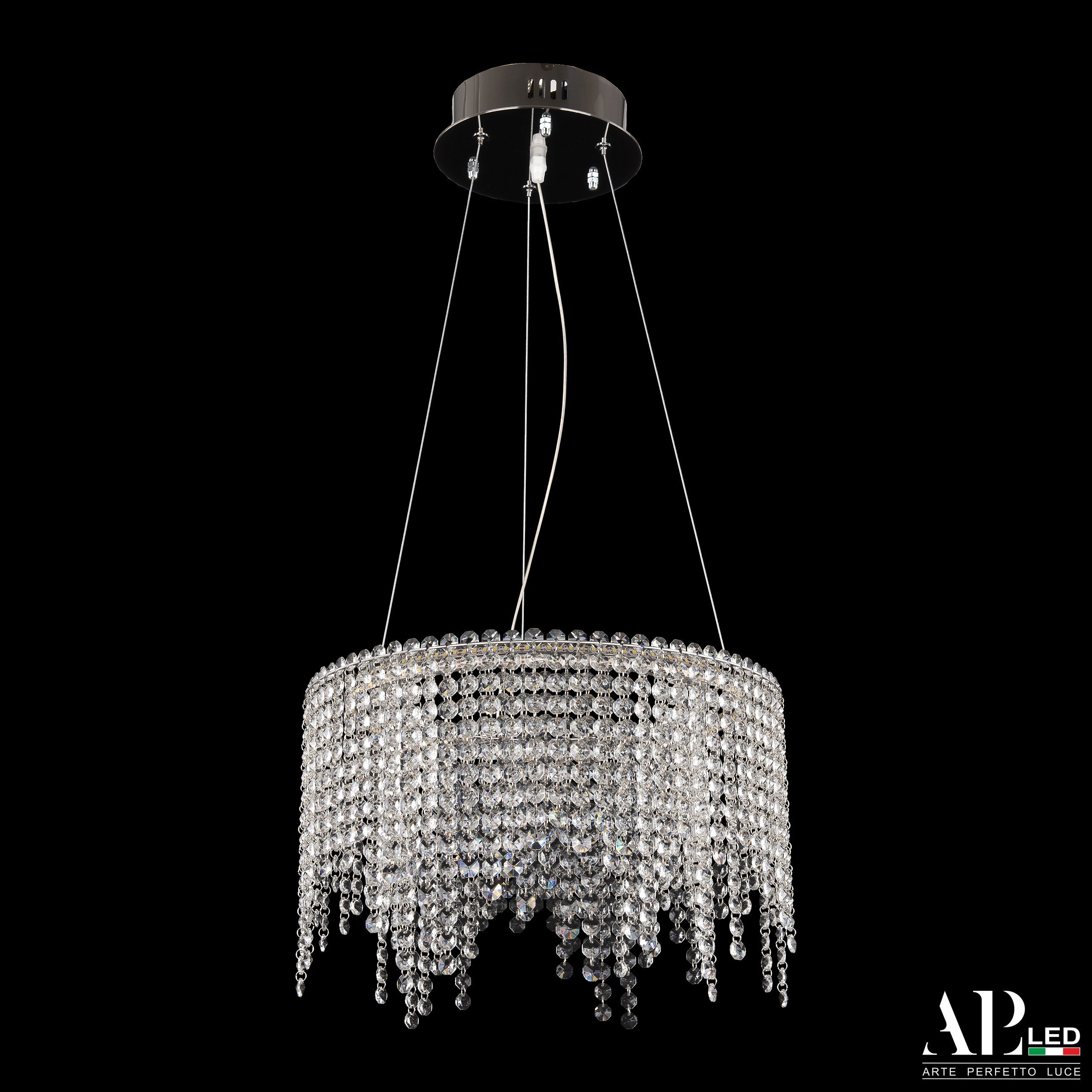 Подвесной светильник APL LED Sicilia SH02.40.B.Ni.4000_BI