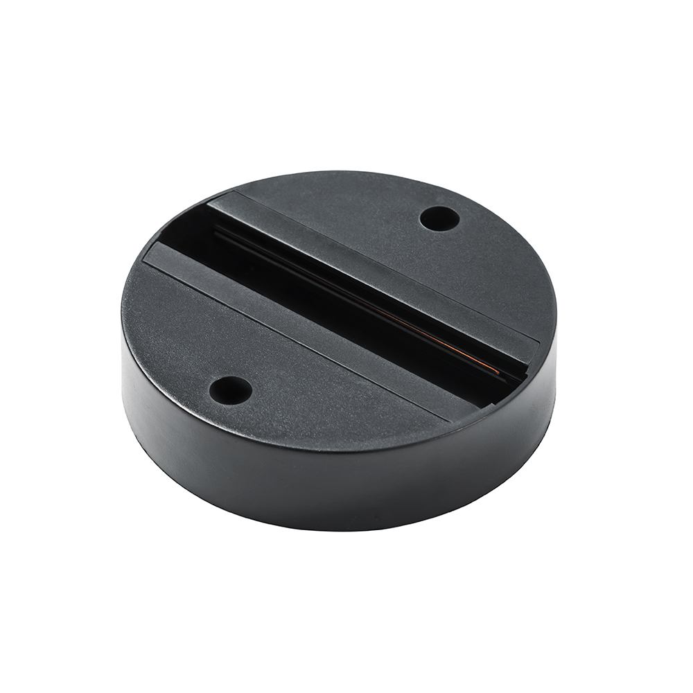 Основание для самостоятельного монтажа трековых однофазных светильников Crystallux CLT 0.213 01 BL_CR