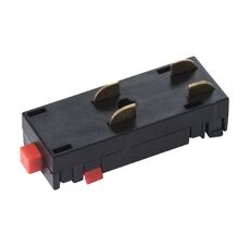 Соединитель трековый прямой однофазный Barra LightStar PRO 505107_LS