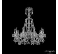 Хрустальная люстра Bohemia Ivele Crystal 1403/10/240/XL-75 Ni_BI