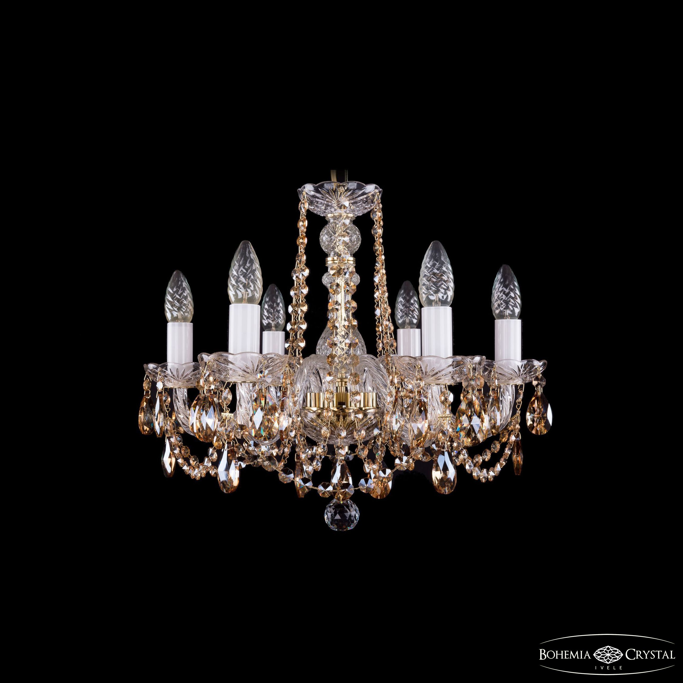 Хрустальная люстра Bohemia Ivele 1402/6/160 G R721_BI