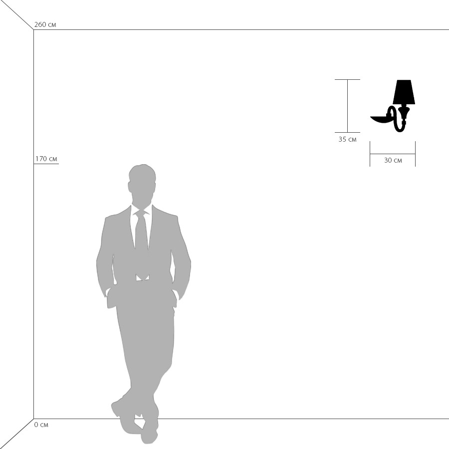 Бра LightStar Otto 809616_LS