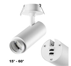 Спот встраиваемый с переключателем цветовой температуры и мощности NOVOTECH NAIL 359221