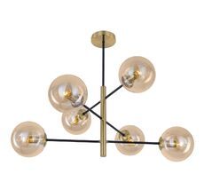 Подвесная люстра CitiLux на штанге Лорен CL146263