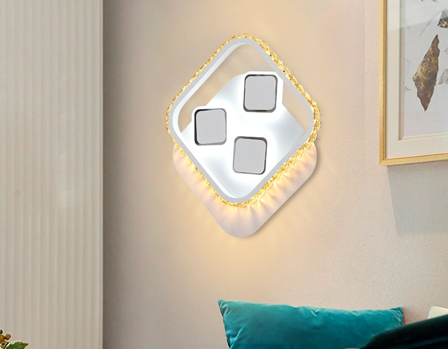 Настенный светильник Ambrella light с выключателем Ice FA265_AMB