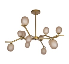 Подвесная люстра Loft IT Sakura 10212/12 Gold_LF