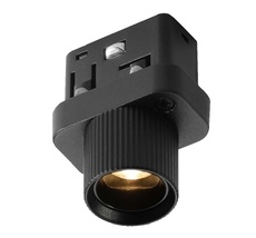 Акцентный магнитный трековый светильник iLedex VISION 4822-019-D22-2W-24DG-4000K-BK_IX