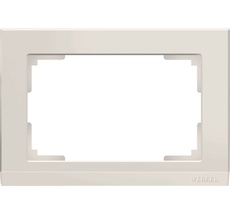 Рамка для двойной розетки Stark WL04-Frame-01-DBL-ivory a050906_WR