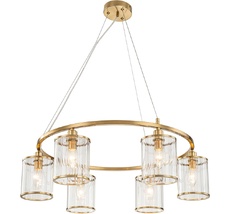 Подвесная люстра (13022/6P Brass) Indigo V000405