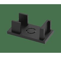 Заглушка для магнитного шинопровода (2 шт.) Crystal Lux CLT 0.206 06 BL_CR