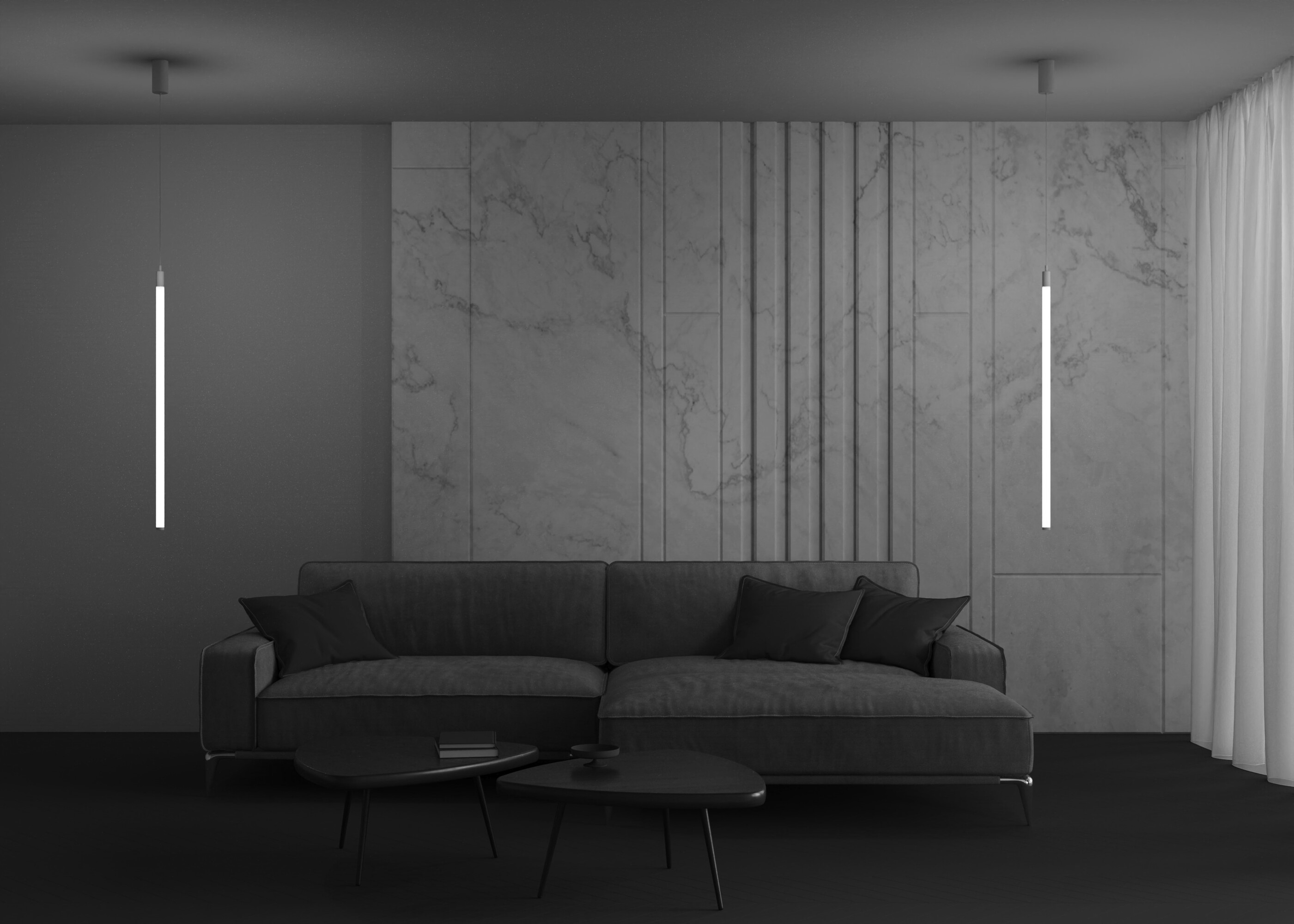 Подвесной светильник Maytoni Technical Orlo P022PL-L20W3K_MY