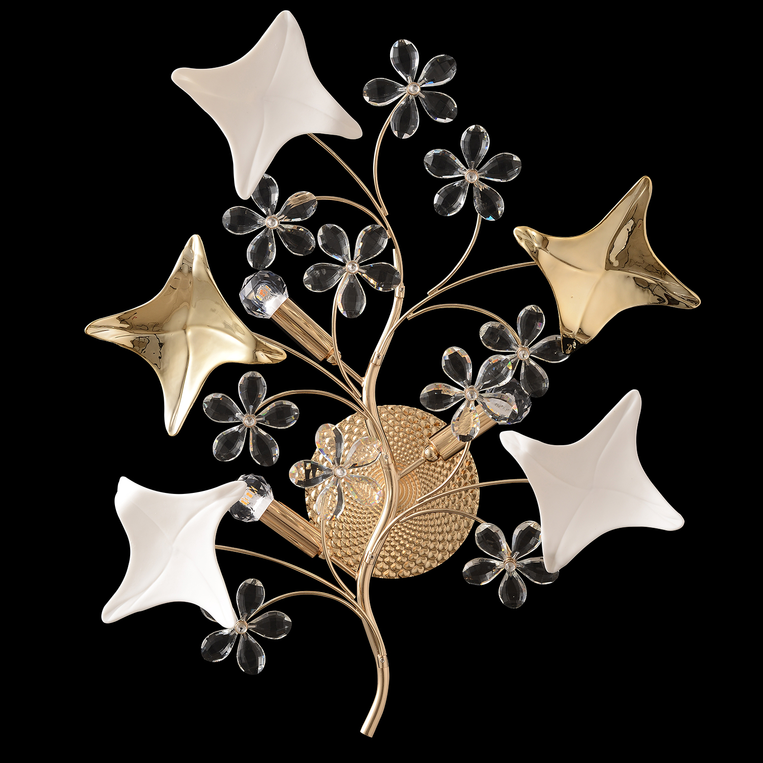 Настенный светиьник Crystal Lux LETISIA LETISIA AP3 GOLD_CR