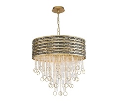 Подвесная люстра Lucia Tucci PERSO PERSO 4931.6 gold&black