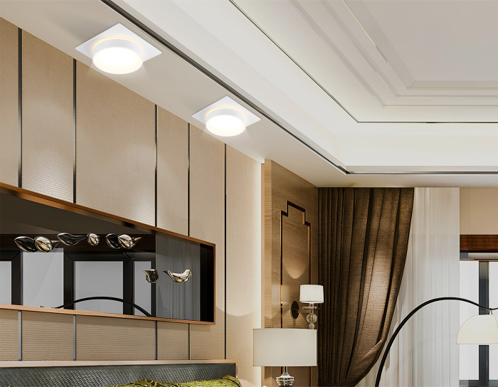 Встраиваемый светильник Ambrella Light TECHNO SPOT TN6709_AMB