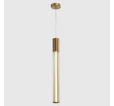 Подвесной светильник Crystal Lux LINEUP SP11W LED BRASS_CR